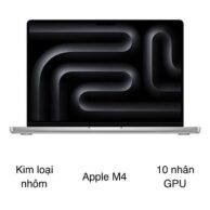 Laptop MacBook Pro 14 inch M4 16GB/512GB